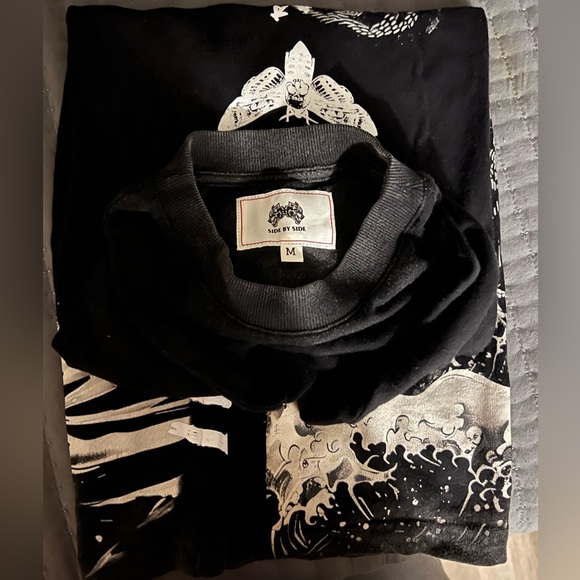 BUSHIDO PART 1 SHINIGAMI “SIDE BY SIDE” OVERSIDE TEE - Picture 6 of 7